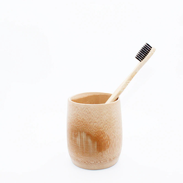 bambusz fogmosó pohár